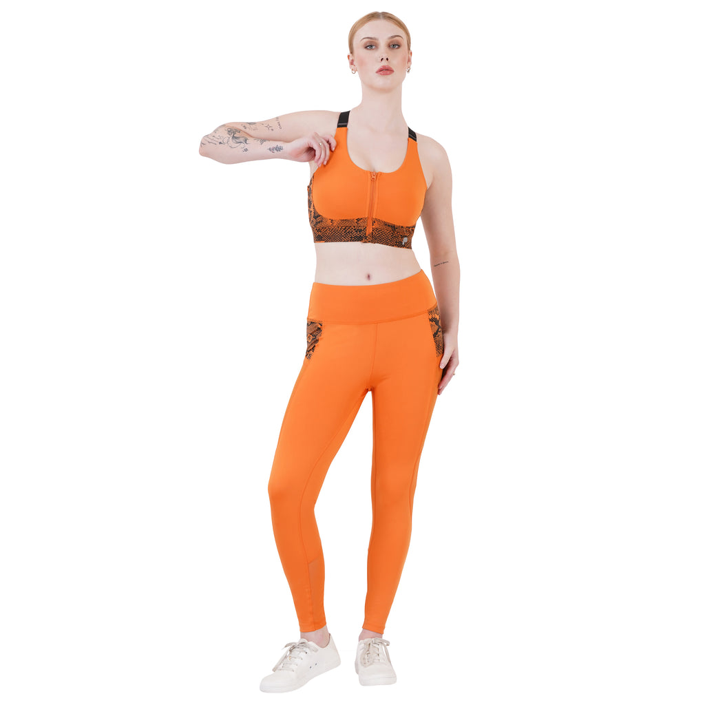 MIKINA Orange Sports Bra