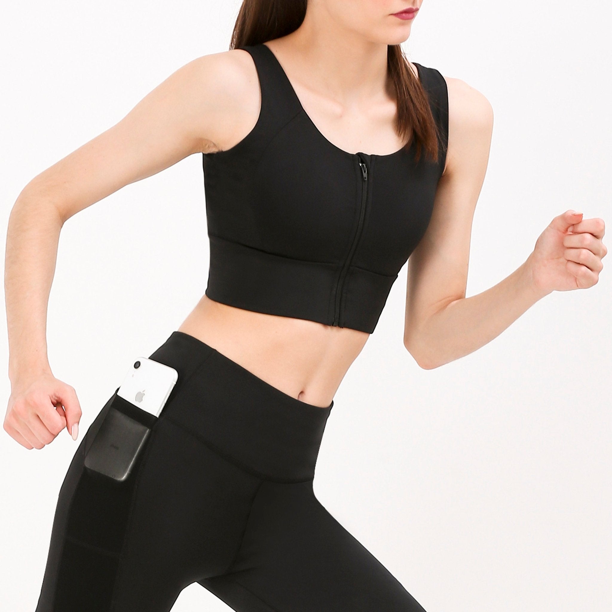 Black legging - Purple Fit