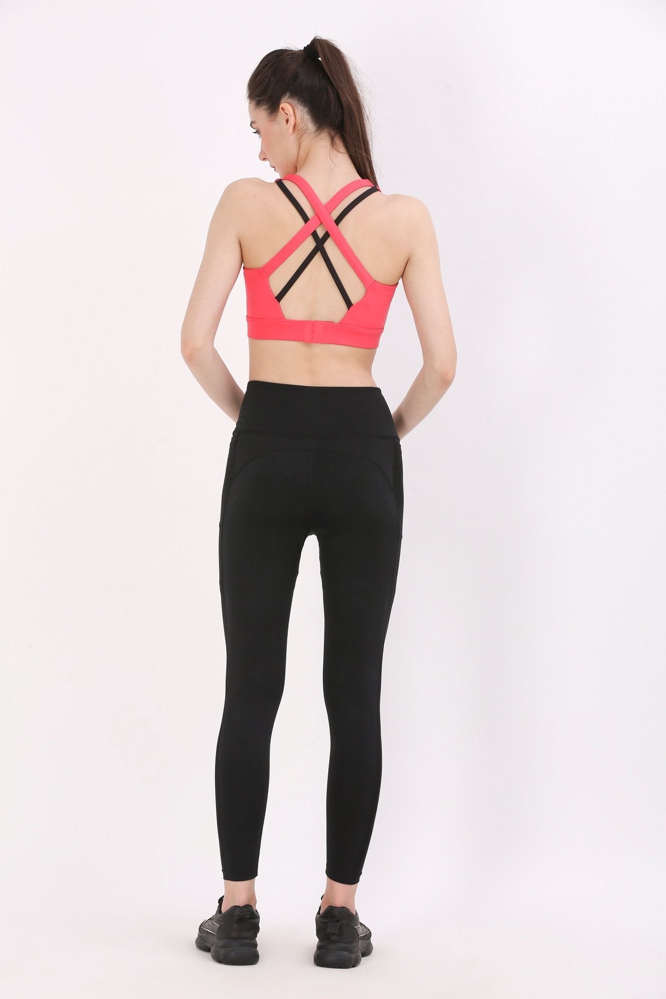 Coral Sports Bra - Purple Fit