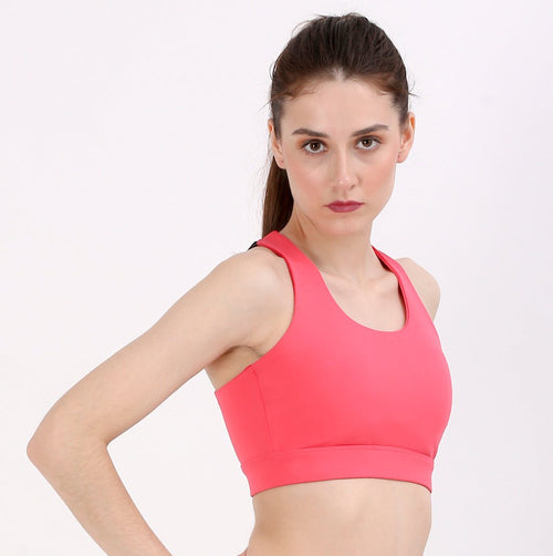 Coral Sports Bra - Purple Fit