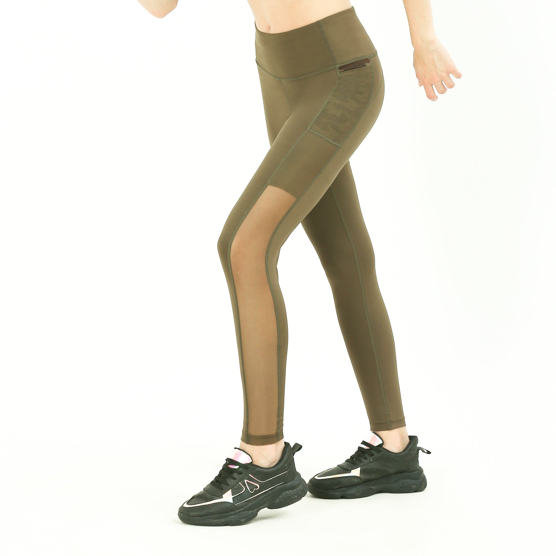 Olive Leggings - Purple Fit