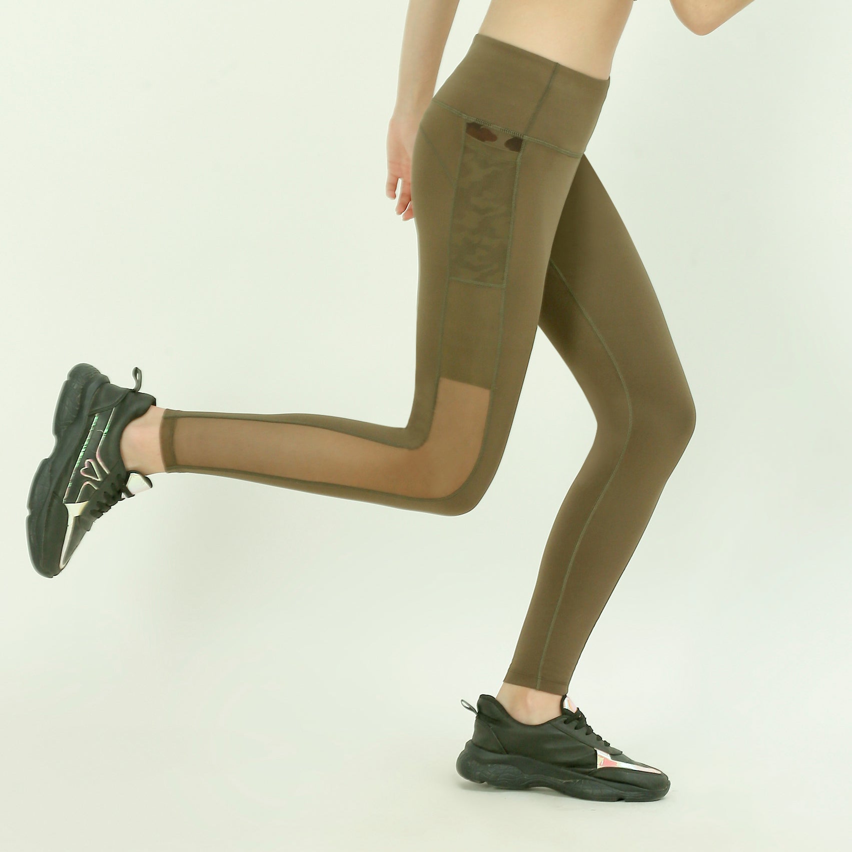 Olive Leggings - Purple Fit